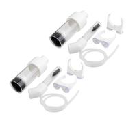 HOMOCONO Incubateur D'œufs de Poisson Chambre D'observation Claire en Acrylique 2 Sets Double Kit et Apport D'oxygène Amélioré pour Élevage en Aquarium