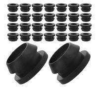HOMOCONO Joint D'étanchéité 100 Pièces en Silicone TPE | Noir, Contrôle du Débit Économe en Ressources, Remplacement Facile, pour Serrage, Tuyauterie Agricole