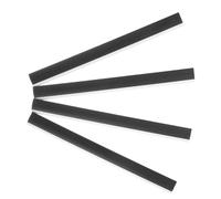 HOMOCONO Lèvre en Caoutchouc pour Pelle à Poussière Lot de 4 Bandes de Remplacement Accessoire de Nettoyage Protection Compatible Balai à Ordures Solide et Facile à Installer