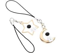 HOMOCONO Lot de 2 Pendentifs Téléphone Portable Astronaute Étoiles et Lune Décoration Arrière Téléphone Multifonction Breloques Dessin Animé Accessoires Charm