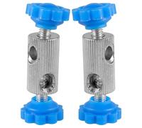 HOMOCONO Lot de 2 Pinces de Support de Laboratoire en Fer, Diamètre Intérieur 6 Mm, Résistantes et Faciles à Utiliser pour Travaux en Laboratoire Couleur Aléatoire
