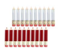 HOMOCONO Lot de 20 Tubes Vides pour Gloss à Lèvres en Plastique, Rechargeables et Portables, pour Usage Voyage ou Échantillon Commercial