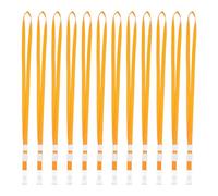 HOMOCONO Lot de 50 Lanières Porte-carte en Nylon Orange, Solide et Faciles à Utiliser, pour Badges de Travail en Bureau ou Exposition