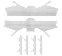 HOMOCONO Lot de 6 Pièges à Coléoptères Apicoles Petits en Plastique Transparent, Compartiments Réutilisables pour Appâts, Outil Pratique pour Ruche et Collecte L'apiculture