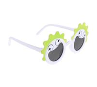 HOMOCONO Lunettes de Soleil Polarisées pour Garçon et Filles Motif Visage Souriant Coloré, Ajustement Sécurisé en Tac Pc, Vacances et Journées au Parc