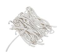 HOMOCONO Marque-pages Vintage Sculpté Lot de 50 en Alliage de Zinc Argenté, Accessoires pour Fabrication de Bijoux pour Lecture et Bricolage Créatif