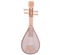 HOMOCONO Modèle de luth chinois : instrument de simulation jouable pour enfants - jouet musical vintage pour l'apprentissage des événements familiaux et des activités scolaires