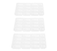HOMOCONO Moule à Briques Miniature en Silicone 3pcs pour Fabrication Facile de Mini Briques, Démoulage et Nettoyage Simples, pour Micro-Paysage et Jeux D'architecture Couleur Aléatoire