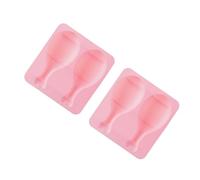 HOMOCONO Moule à Gâteau en Silicone Forme Cuisse de Poulet 2pcs, Antiadhésif et Facile à Nettoyer, pour Chocolat Fait Maison et Fondant Pâtisserie