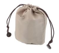HOMOCONO Organisateur de Paquet à Main Rond en Nylon Beige avec Protection Renforcée et Forme Arrondie, pour Organiser un Paquet Seau au Quotidien