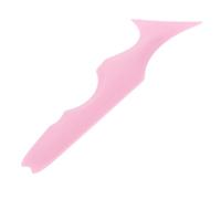 HOMOCONO Outil de Maquillage Multifonction Rose Design Ergonomique en Silicone Pochoir Eyeliner et Règle à Lèvres à Angles Multiples pour Débutants en Maquillage