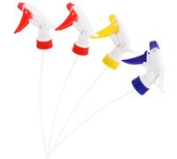 HOMOCONO Pack de 4 Bouteilles Brumisateur en Plastique Réutilisables Brume Douce, pour Huiles Essentielles et Usage Domestique Plusieurs styles