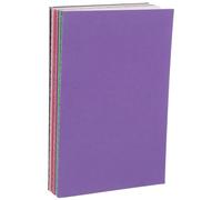 HOMOCONO Pack de 6 Mini Cahiers pour Garçon et Filles Couverture Souple, Papier Épais et Format Portable pour L'écriture Devoirs Scolaires