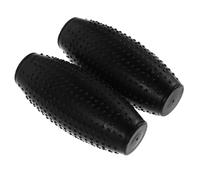HOMOCONO Paire de Poignées Conductrices en Caoutchouc pour Instrument d'Acupuncture et Massage, Accessoire pour Thérapie Méridienne et Relaxation Musculaire