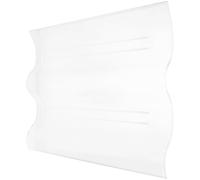 HOMOCONO Panneau Ondulé Acrylique Transparent pour Toiture de Serrage, Finition et Usage Longue Durée, pour Piscines et Vérandas