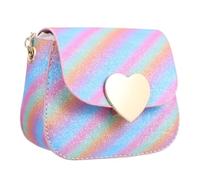 HOMOCONO Paquet Bandoulière Rétro en PU pour Filles, Léger et Pratique | Finition Pu, Format Compact, pour Rouges à Lèvres et Mouchoirs, Fêtes Scolaires