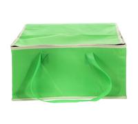 HOMOCONO Paquet Isotherme Transport des Repas 40x40x24 Cm, Paquet à Lunch Portable en Aluminium Isolant Rouge 12 Pouces, Pochette De Rangement pour Pizza Et Bento Réutilisable