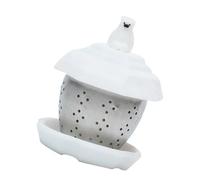 HOMOCONO Passoire à Thé Design Créatif en Acier Inoxydable de Dessin Infuseur pour Filtrer Résidus et Style Unique pour Amateurs de Thé