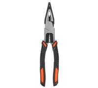HOMOCONO Pince à dénuder les fils : pince universelle de qualité industrielle, outil polyvalent robuste avec poignée ergonomique pour les travaux électriques, la fabrication et la réparation de