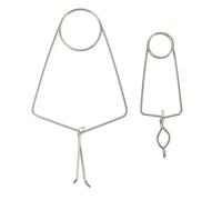 HOMOCONO Pinces de Réparation Design Ergonomique pour en Métal Argenté Clarinette et 2pcs Grosse et Petite Pince pour Maintenance et Soudage Précis Instruments à Vent