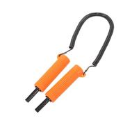 HOMOCONO Piolet en sur Pêche Rétractable Sécurité de Glace Acier Inoxydable | Poignée Antidérapante en Pvc Orange, Design Réglable, Usage Skating et Auto-sauvetage, Accessoire de Rupture