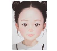 HOMOCONO Planche D'exercice de Maquillage A4 Réutilisable du Visage | Modèle Coloré en Plastique, Pratique Créative, Expérience Réaliste, Portable, Polyvalent, pour Débutants et Passionnés