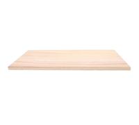 HOMOCONO Planche Rectangulaire en Bois Massif 40X20 CM, Plaque de Bois Non Traité pour Fabrication de Meubles, Matériau pour Projet de Bricolage et Organisation Intérieure
