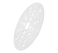 HOMOCONO Plaque Adaptatrice en Acier Inoxydable Argenté pour Cuisson Uniforme, Feuille de Conduction Thermique Résistante et Compatible Cocotte Four Induction