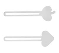 HOMOCONO Presse-tubes Lot de 2 Pièces Dentifrice en Acier Inoxydable Argenté Forme Cœur, Distributeur Manuel et Résistant pour Tubes de Dentifrice