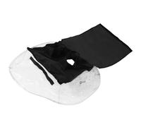 HOMOCONO Protecteur Étanche pour Éclairage de Scène 200w-350w en Pvc et Tissu Noir, Couverture Anti-pluie pour Lampes et Projecteurs Led, pour Concerts et Événements Extérieurs