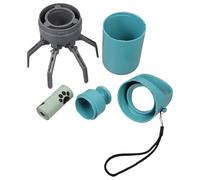 HOMOCONO Ramasse Crottes Portable avec Distributeur de Sacs Intégré pour Chiens Pince à Déjections Canines à Six Griffes pour Chiens de Petite Moyenne et Lors des Promenades Extérieur