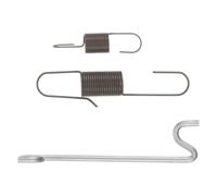 HOMOCONO Ressort de Rappel D'accélérateur Performance Stable Bruit Ressorts en Fer Argentés pour Générateur à Essence pour Opérations Extérieures