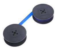 HOMOCONO Ruban de Machine à Écrire Rétro en Nylon Bleu, Impression Claire sans Décoloration, Compatible Anciennes Machines à Écrire pour Usage Professionnel et Domestique