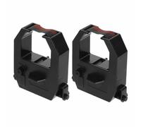 HOMOCONO Ruban Résistante Nylon Pointeuse Encre de Imprimante en Noir pour Pack de 2 pour Horloges Numériques et Hôpitaux