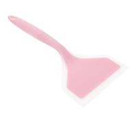 HOMOCONO Spatule Silicone Multifonction Rose Résistante la Chaleur Extra Large pour Wok et Poêle Antiadhésive Ustensile Cuisine Réutilisable pour Cuisson Ménagère