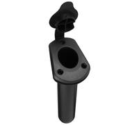 HOMOCONO Support de Canne à Pêche pour Kayak Noir en Abs et Caoutchouc, Solide et Léger, pour Sessions de Pêche Mobiles sur Lacs
