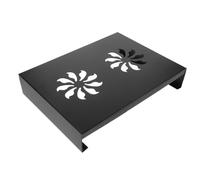 HOMOCONO Support de Grille pour Wok en Acier au Carbone, Noir, la Cuisine | Protection du Dessus, Stabilité Anti-basculement, Usage sur Cuisinière Propane, Organisation Sobre