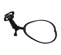 HOMOCONO Support de Micro Suspendu Autour du Cou en Plastique et Métal, Maintien Stable pour Microphone de 24-45mm, Design Ergonomique Confortable pour Chant et Streaming Extérieur