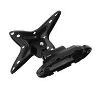 HOMOCONO Support Mural Pivotant et Inclinable pour Écran PC et Télévision 10-27 Pouces en Alliage et Plastique Installation Facile, Capacité 10kg, pour Bureau et Gaming