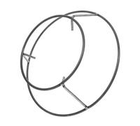 HOMOCONO Support pour casseroles et poêles en Fer, trépied avec Anneau, conçu pour Cuisson en extérieur et Usage en Camping