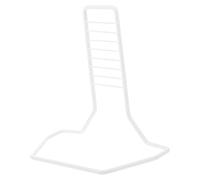 HOMOCONO Support pour Roue pour Hamster en Fer Facile à Installer et Silencieux, Rack Robuste pour Roue d'exercice de Hamster Blanc Adapté aux Petits Animaux