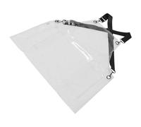 HOMOCONO Tablier de Coiffeur Résistant à L'Huile en Tpu Transparent Sangle Réglable, Tablier de Salon Polyvalent Cuisine et Jardinage