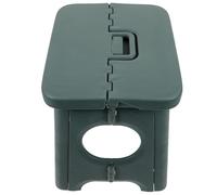 HOMOCONO Tabouret Tabouret Compact et Sûr Vert Léger en PP Bords Arrondis Pliable Portable Salle de Bain Voyage pour Maison