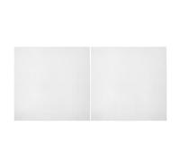 HOMOCONO Tapis de Germination en Fer Noir 20 Cellules Réutilisable pour Micro-pousses et Germes, pour Culture Intérieure Cuisine, Lot de 2 Pièces