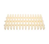 HOMOCONO Tapis de Sol Antidérapant 35X18 CM en Plastique Grille d'Évacuation pour Boîte aux Lettres, Protection Étanche L'Eau, pour Salles de Bains, Douches et Piscines