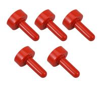 HOMOCONO Tétines pour Biberon en Caoutchouc Lot de 5, Alimentation de Veaux et Chèvres, Accessoires pour Nourrissage en Élevage de Petits Ruminants