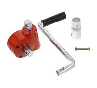 HOMOCONO Treuil Manuel de Serre Latéral Robuste avec Manivelle Bobineuse de Film Horticole Accessoires Complets pour Serre Extérieur et Film Agricole Plusieurs Styles