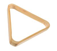 HOMOCONO Triangle De Billard Bois Massif Porte-Boules De Billard Accessoires De Billard pour Joueurs De Pool pour Billes De Billard Alignement Simple 1 Pièce