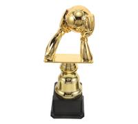 HOMOCONO Trophée du Gardien de But - Figurine de Gardien de But à Collectionner en Plastique doré - Prix du Championnat, Souvenir pour Supporter de Football