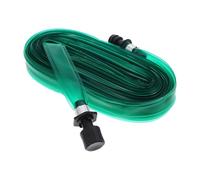 HOMOCONO Tuyau d'Irrigation Plat Poreux 10 M Vert pour Potager et Arrosage Extérieur, PVC Souple Joint Caoutchouc Interne, Raccord Standard 3/4 Pouce Plusieurs styles